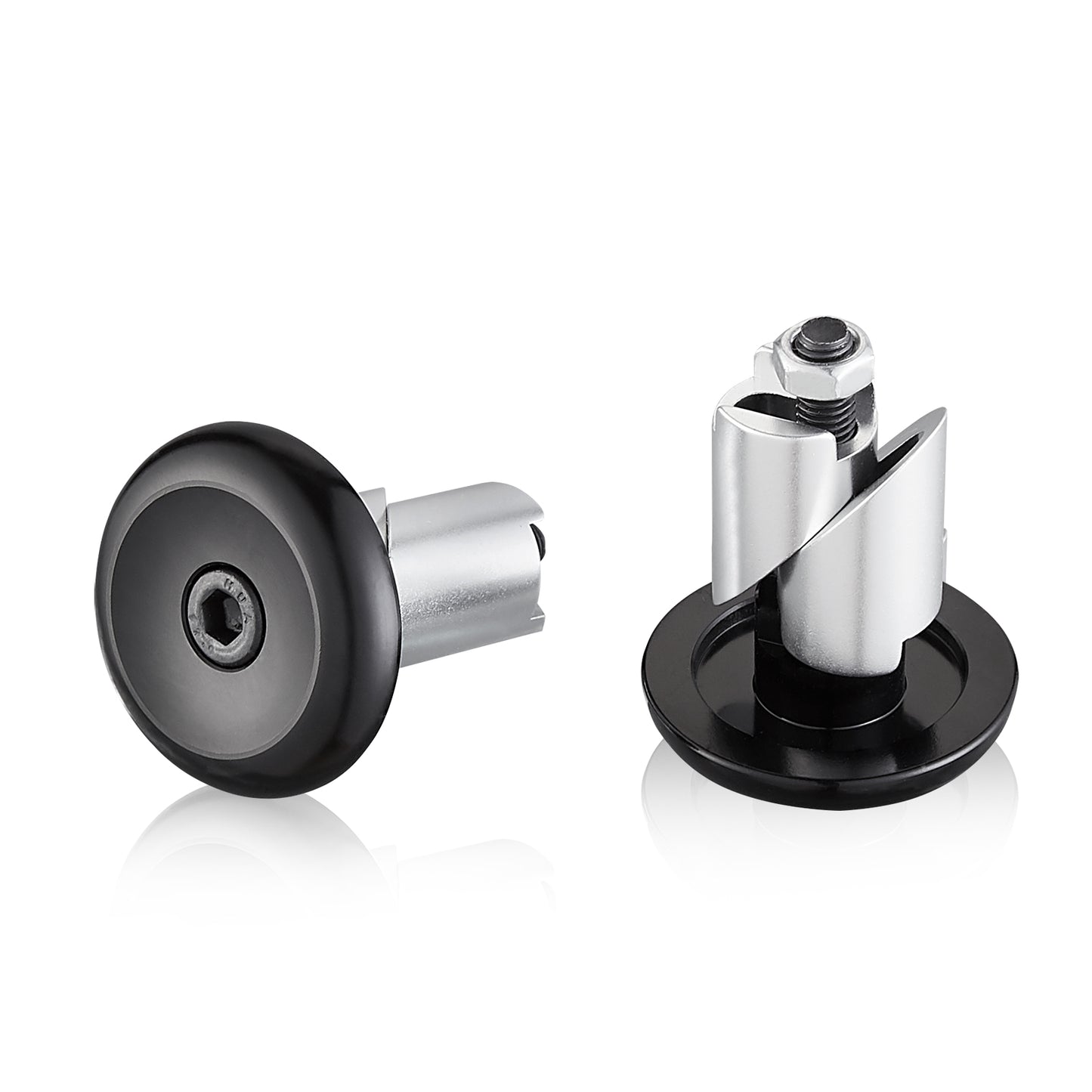 HogPro aluminium bar ends (Black)