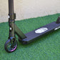 HogPro P2Ten stunt scooter, T-bar, Black deck with 110mm neo chrome wheels (Rainbow Grips)