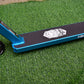 HogPro P1 stunt scooter, T-bar, Blue deck with 100mm black core wheels (Blue/Black Grips)