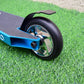 HogPro P1Ten stunt scooter, T-bar, Blue deck with 110mm silver core wheels (Blue Grips)