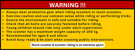 HogPro - Scooter safety sticker