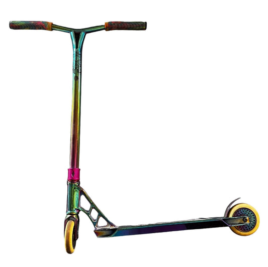 Full neo chrome SP1 scooter with Y-bar