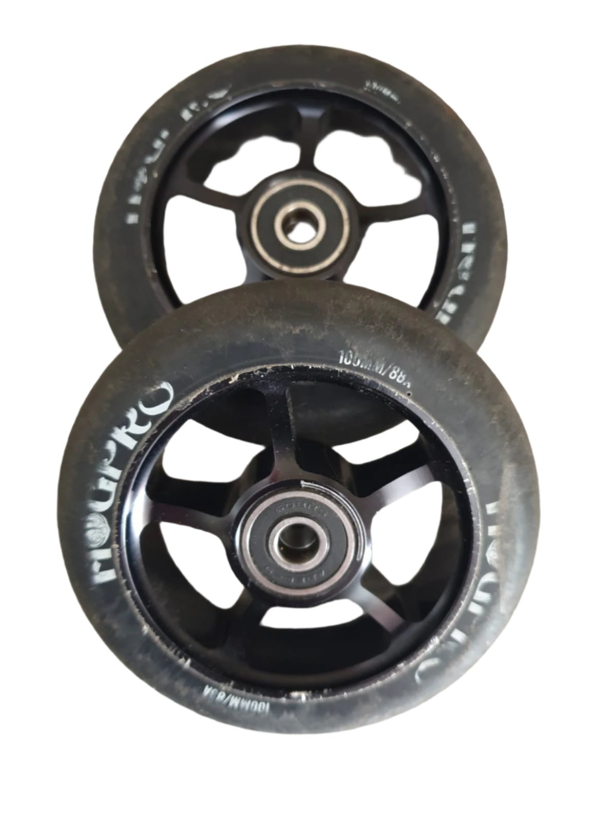 HogPro 100mm used wheels - Black