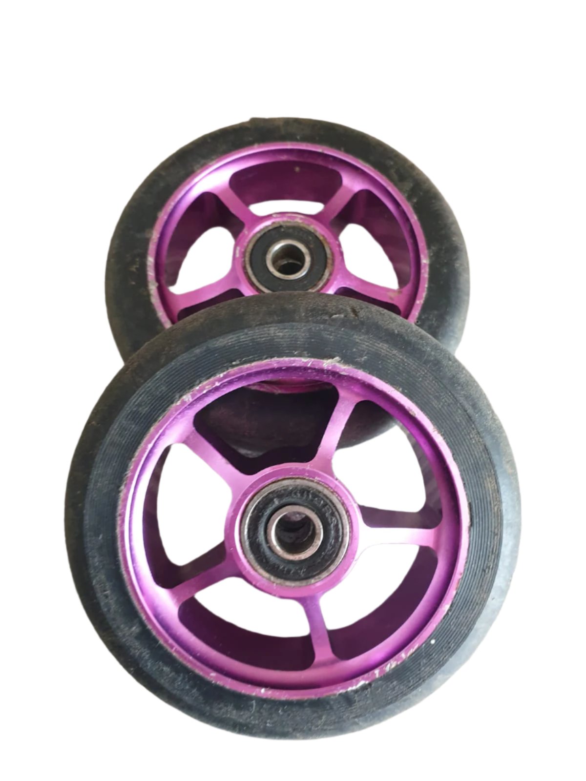 HogPro 100mm used wheels - Purple